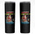 Santa Fishing Christmas Skinny Tumbler Funny Fisherman Merry Chrisbass Xmas - Wonder Print Shop