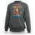Santa Fishing Christmas Sweatshirt Funny Fisherman Merry Chrisbass Xmas - Wonder Print Shop