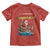 Santa Fishing Christmas Toddler T Shirt Funny Fisherman Merry Chrisbass Xmas - Wonder Print Shop