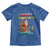 Santa Fishing Christmas Toddler T Shirt Funny Fisherman Merry Chrisbass Xmas - Wonder Print Shop