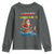 Santa Fishing Christmas Youth Sweatshirt Funny Fisherman Merry Chrisbass Xmas - Wonder Print Shop
