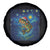 Bass Fish Christmas Spare Tire Cover Starry Night Fishing Van Gogh - Wonder Print Shop