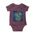 Bass Fish Christmas Baby Onesie Starry Night Fishing Van Gogh - Wonder Print Shop