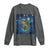 Bass Fish Christmas Long Sleeve Shirt Starry Night Fishing Van Gogh - Wonder Print Shop