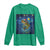 Bass Fish Christmas Long Sleeve Shirt Starry Night Fishing Van Gogh - Wonder Print Shop
