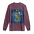 Bass Fish Christmas Long Sleeve Shirt Starry Night Fishing Van Gogh - Wonder Print Shop