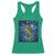 Bass Fish Christmas Racerback Tank Top Starry Night Fishing Van Gogh - Wonder Print Shop