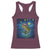 Bass Fish Christmas Racerback Tank Top Starry Night Fishing Van Gogh - Wonder Print Shop