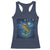 Bass Fish Christmas Racerback Tank Top Starry Night Fishing Van Gogh - Wonder Print Shop