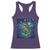 Bass Fish Christmas Racerback Tank Top Starry Night Fishing Van Gogh - Wonder Print Shop