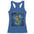 Bass Fish Christmas Racerback Tank Top Starry Night Fishing Van Gogh - Wonder Print Shop