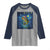 Bass Fish Christmas Raglan Shirt Starry Night Fishing Van Gogh - Wonder Print Shop