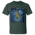 Bass Fish Christmas T Shirt Starry Night Fishing Van Gogh - Wonder Print Shop