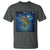 Bass Fish Christmas T Shirt Starry Night Fishing Van Gogh - Wonder Print Shop