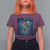 Bass Fish Christmas T Shirt For Women Starry Night Fishing Van Gogh - Wonder Print Shop