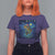Bass Fish Christmas T Shirt For Women Starry Night Fishing Van Gogh - Wonder Print Shop