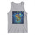 Bass Fish Christmas Tank Top Starry Night Fishing Van Gogh - Wonder Print Shop