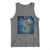 Bass Fish Christmas Tank Top Starry Night Fishing Van Gogh - Wonder Print Shop