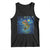 Bass Fish Christmas Tank Top Starry Night Fishing Van Gogh - Wonder Print Shop