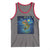 Bass Fish Christmas Tank Top Starry Night Fishing Van Gogh - Wonder Print Shop