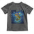 Bass Fish Christmas Toddler T Shirt Starry Night Fishing Van Gogh - Wonder Print Shop