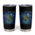 Bass Fish Christmas Tumbler Cup Starry Night Fishing Van Gogh - Wonder Print Shop