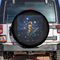 Jesus Christian Spare Tire Cover Stary Night Van Gogh Christmas - Wonder Print Shop