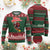Santa Skateboarding Xmas Ugly Christmas Sweater Funny Skater Xmas - Wonder Print Shop