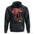 Santa Skateboarding Christmas Hoodie Funny Skater Xmas - Wonder Print Shop