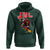 Santa Skateboarding Christmas Hoodie Funny Skater Xmas - Wonder Print Shop