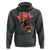 Santa Skateboarding Christmas Hoodie Funny Skater Xmas - Wonder Print Shop