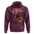 Santa Skateboarding Christmas Hoodie Funny Skater Xmas - Wonder Print Shop