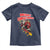 Santa Skateboarding Christmas Toddler T Shirt Funny Skater Xmas - Wonder Print Shop
