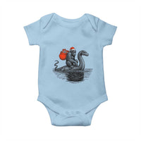 Funny Bigfoot Christmas Baby Onesie Sasquatch Loch Ness Cryptid Xmas - Wonder Print Shop