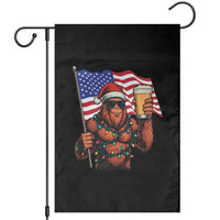Bigfoot Beer Christmas Garden Flag Sasquatch American Flag Patriotic - Wonder Print Shop