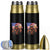 Bigfoot Beer Christmas Bullet Tumbler Sasquatch American Flag Patriotic - Wonder Print Shop