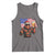 Bigfoot Beer Christmas Tank Top Sasquatch American Flag Patriotic - Wonder Print Shop