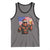 Bigfoot Beer Christmas Tank Top Sasquatch American Flag Patriotic - Wonder Print Shop