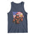 Bigfoot Beer Christmas Tank Top Sasquatch American Flag Patriotic - Wonder Print Shop