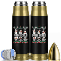 Pain Scale Snowman Bullet Tumbler Funny ICU Nurse Christmas - Wonder Print Shop