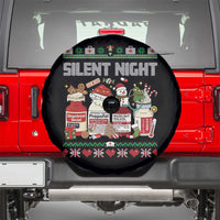 Silent Night Christmas Spare Tire Cover Funny ICU Nurse Xmas - Wonder Print Shop