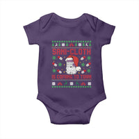 Sani-cloth Is Coming To Town Baby Onesie Funny Nurse Christmas - Wonder Print Shop