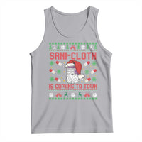 Sani-cloth Is Coming To Town Tank Top Funny Nurse Christmas - Wonder Print Shop