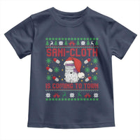 Sani-cloth Is Coming To Town Toddler T Shirt Funny Nurse Christmas - Wonder Print Shop