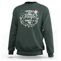 Probably Just Gonna Jingle Some of The Way I Am Tired Sweatshirt Funny Christmas Quote - Wonder Print Shop