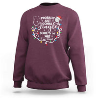 Probably Just Gonna Jingle Some of The Way I Am Tired Sweatshirt Funny Christmas Quote - Wonder Print Shop