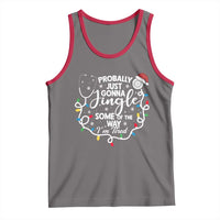 Probably Just Gonna Jingle Some of The Way I Am Tired Tank Top Funny Christmas Quote - Wonder Print Shop