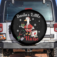 Christmas Goose Nurse Spare Tire Cover Santa Little Nurse - Wonder Print Shop