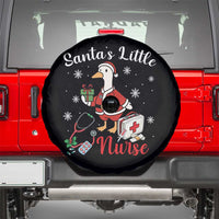 Christmas Goose Nurse Spare Tire Cover Santa Little Nurse - Wonder Print Shop