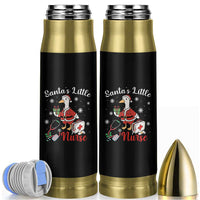 Christmas Goose Nurse Bullet Tumbler Santa Little Nurse - Wonder Print Shop